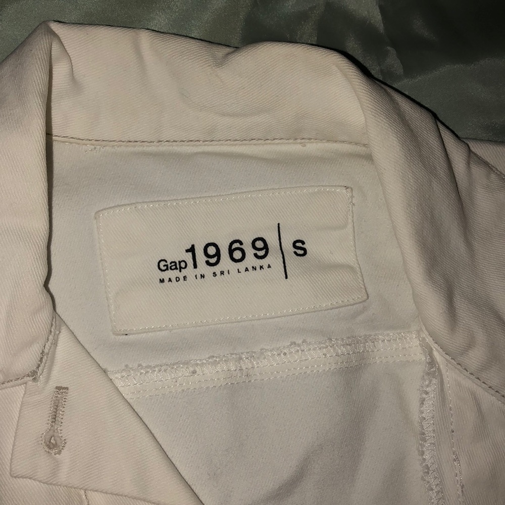 White jean jacket - Picture 3 of 3